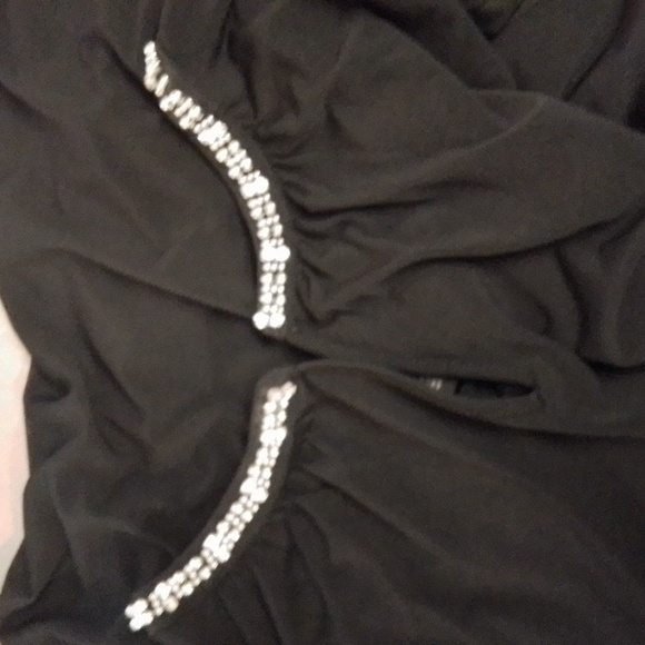 Liz Claiborne Career Woman NWT black dressy top, 1X - Picture 9 of 10